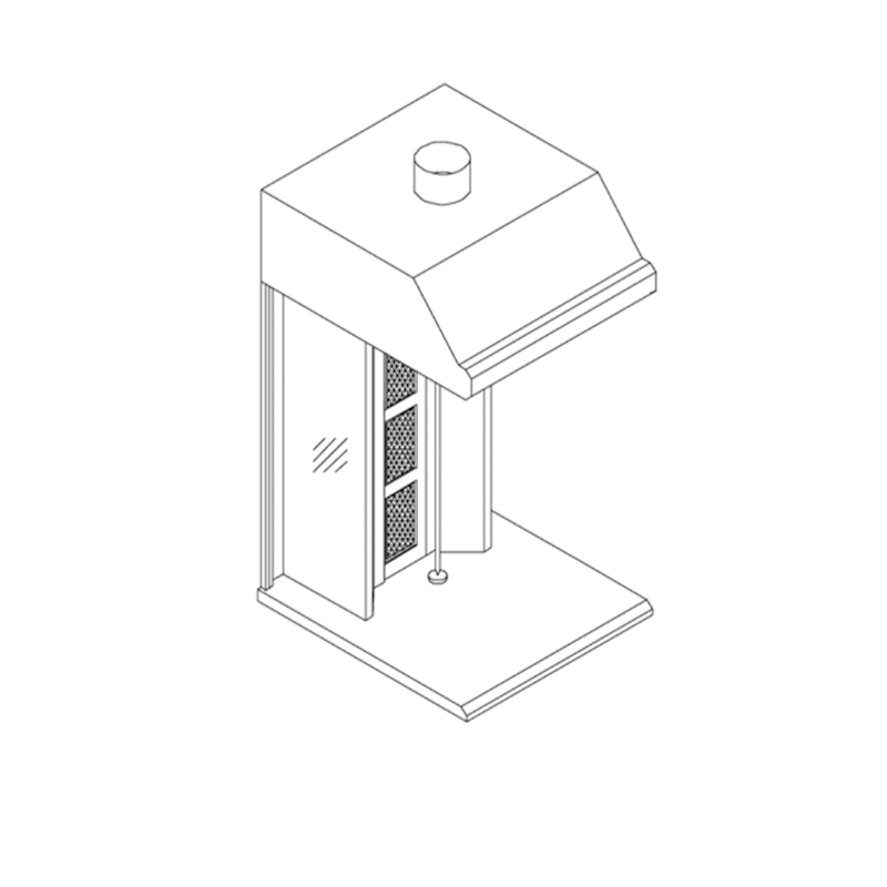 GAS SHAWARMA MACHINE